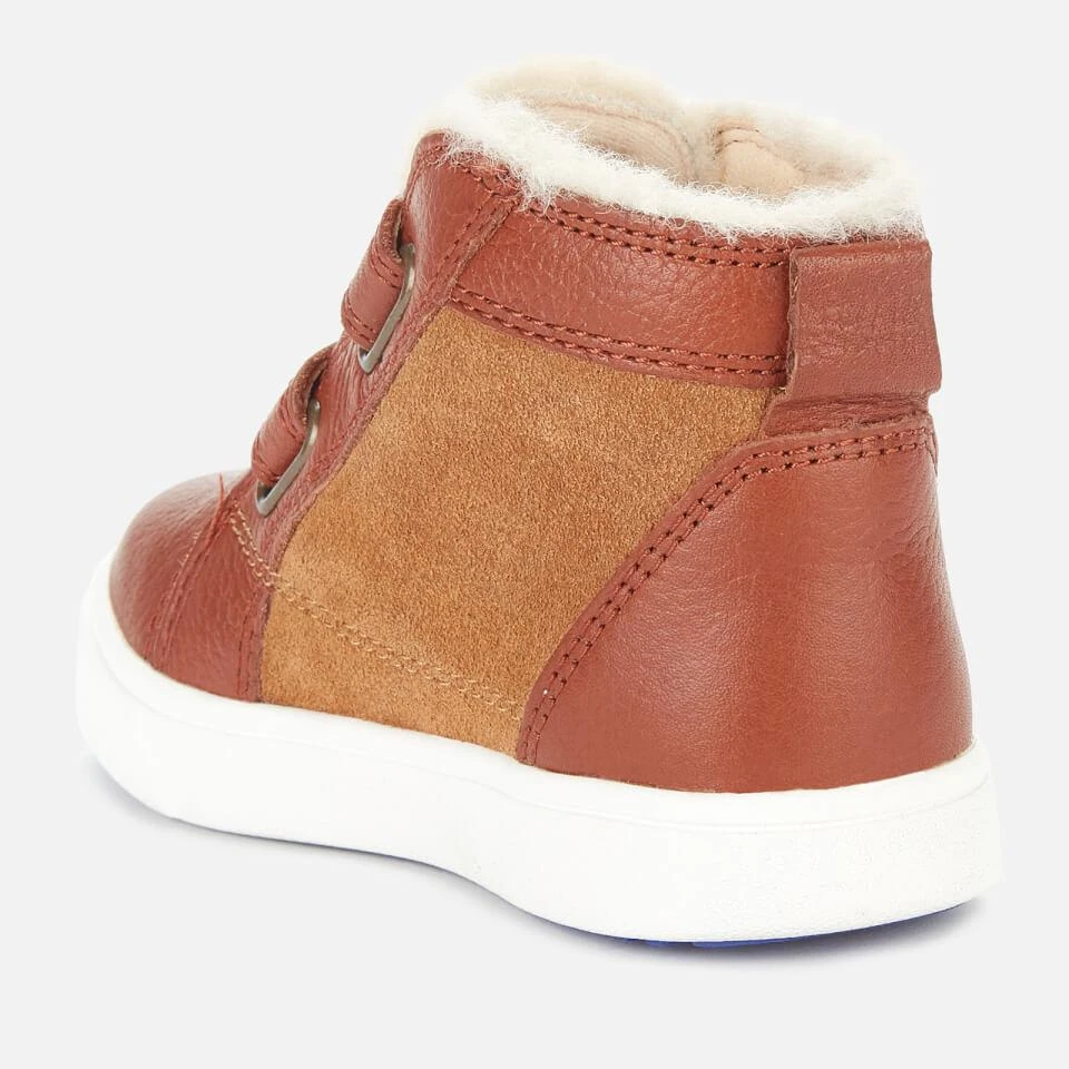 商品UGG|UGG TODDLERS' RENNON II HI-TOP TRAINERS - CHESTNUT,价格¥377,第3张图片详细描述