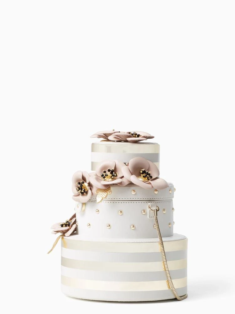 商品Kate Spade|wedding belles flower wedding cake bag,价格¥2055,第4张图片详细描述