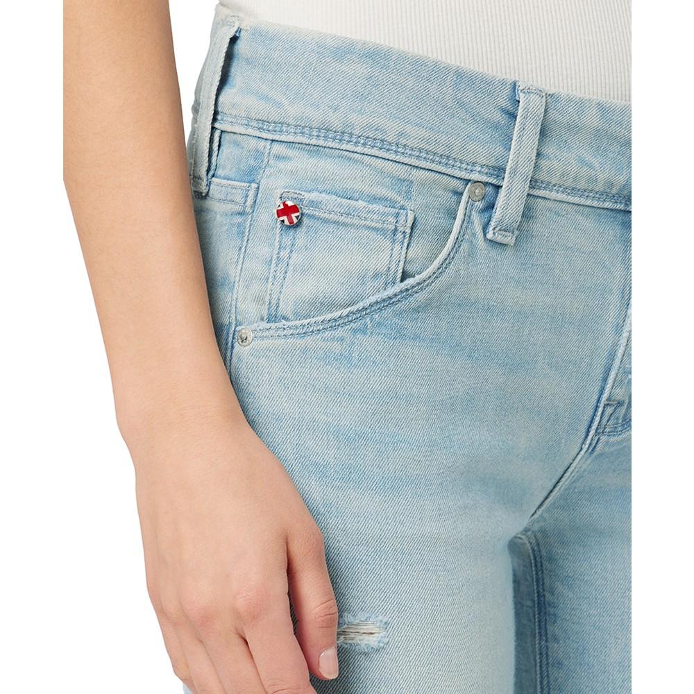 Women's Collin Frayed Cropped Skinny Jeans商品第3张图片规格展示