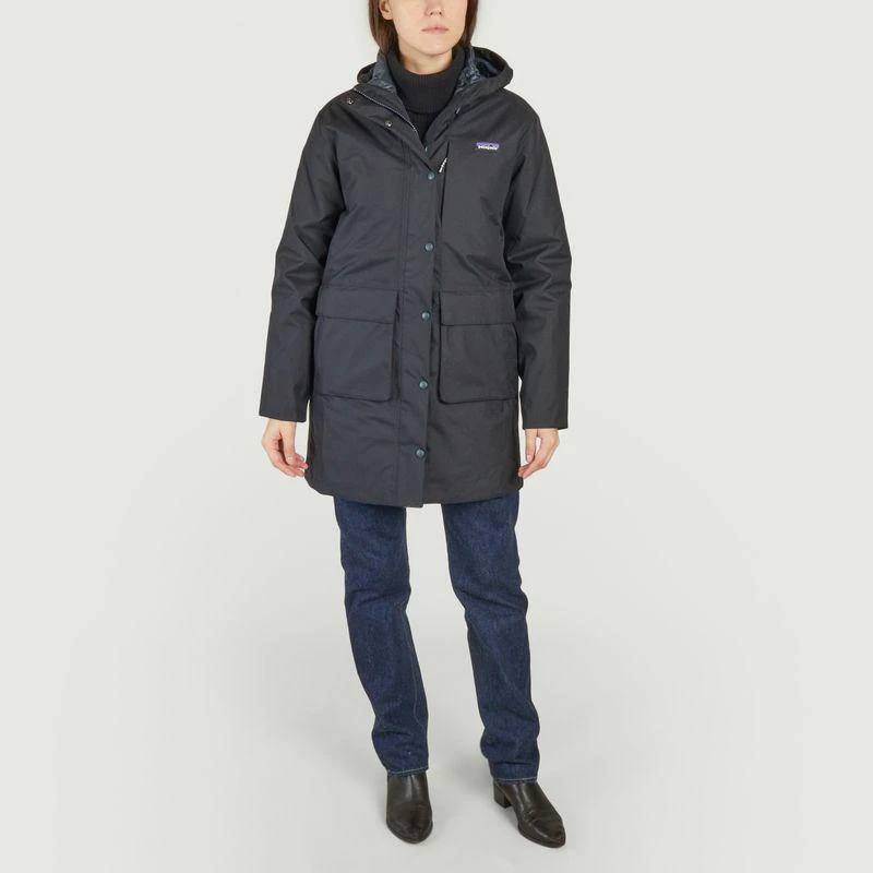 商品Patagonia|W\'s Pine Bank 3-in-1 parka   Pitch Blue PATAGONIA,价格¥4647,第4张图片详细描述