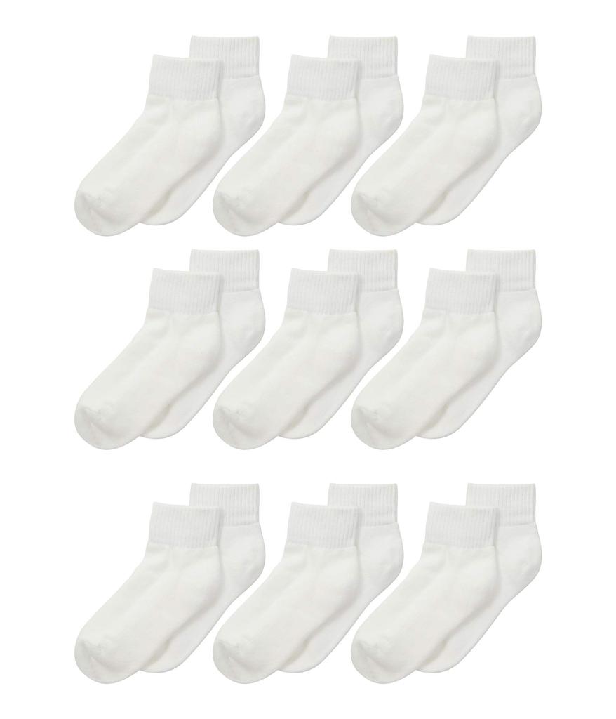 Seamless Sport Quarter Half Cushion 9-Pack (Infant/Toddler/Little Kid/Big Kid/Adult)商品第1张图片规格展示