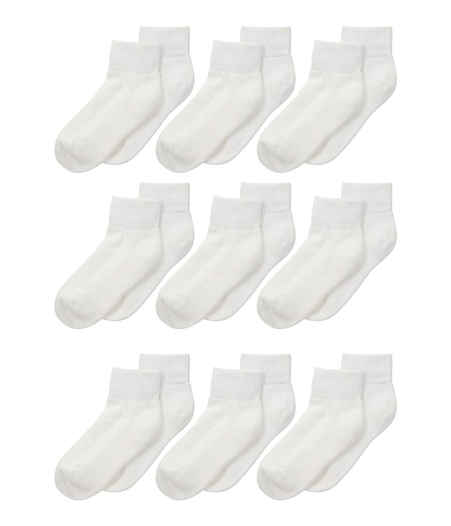 Seamless Sport Quarter Half Cushion 9-Pack (Infant/Toddler/Little Kid/Big Kid/Adult)商品第1张图片规格展示