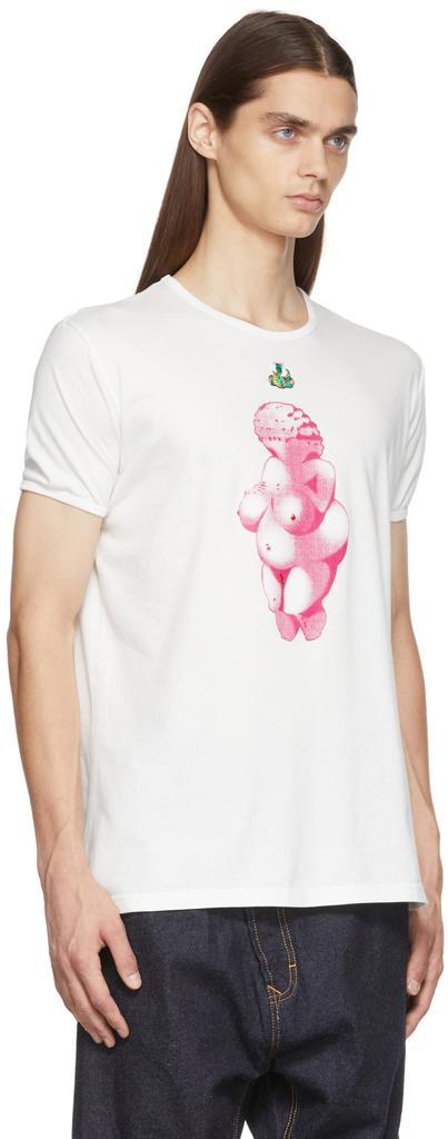 商品Vivienne Westwood|SSENSE Exclusive White Andreas Kronthaler Edition Venus T-Shirt,价格¥1656,第4张图片详细描述