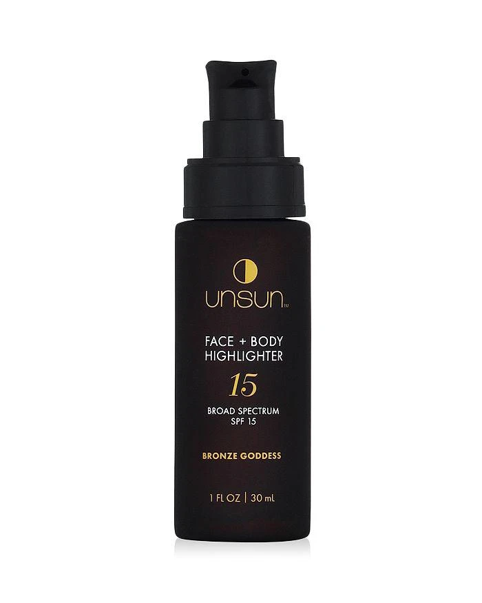 商品Unsun Cosmetics|Face + Body Highlighter SPF 15 1 oz.,价格¥179,第3张图片详细描述