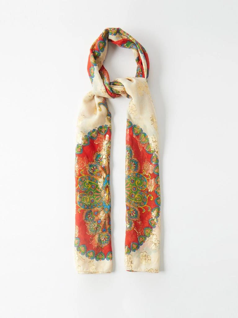 商品ETRO|Paisley-print silk scarf,价格¥2362,第1张图片