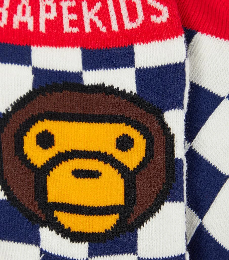 商品BAPE Kids|婴幼儿 — Baby Milo®Logo袜子,价格¥203,第2张图片详细描述