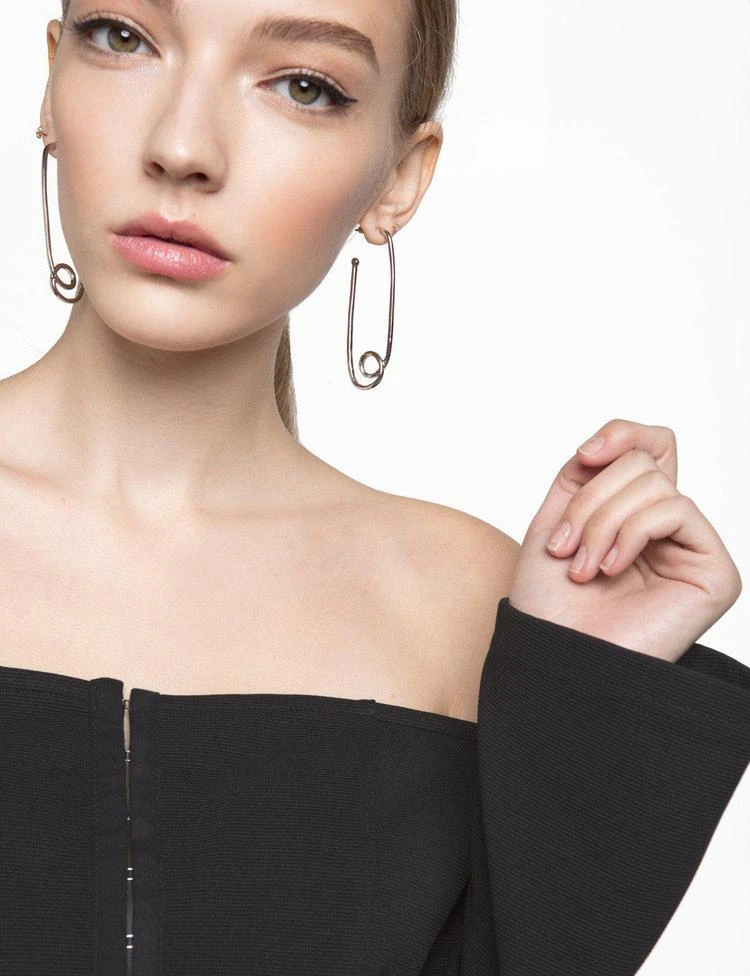 商品Pixie Market|Black Corset Off The Shoulder Top,价格¥319,第2张图片详细描述