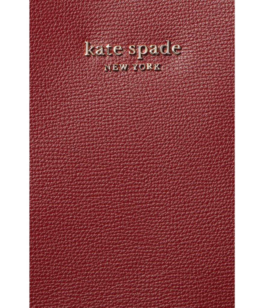 商品Kate Spade|All Day Dot Party Pop Printed Crossgrain Leather Large Tote,价格¥1276,第6张图片详细描述