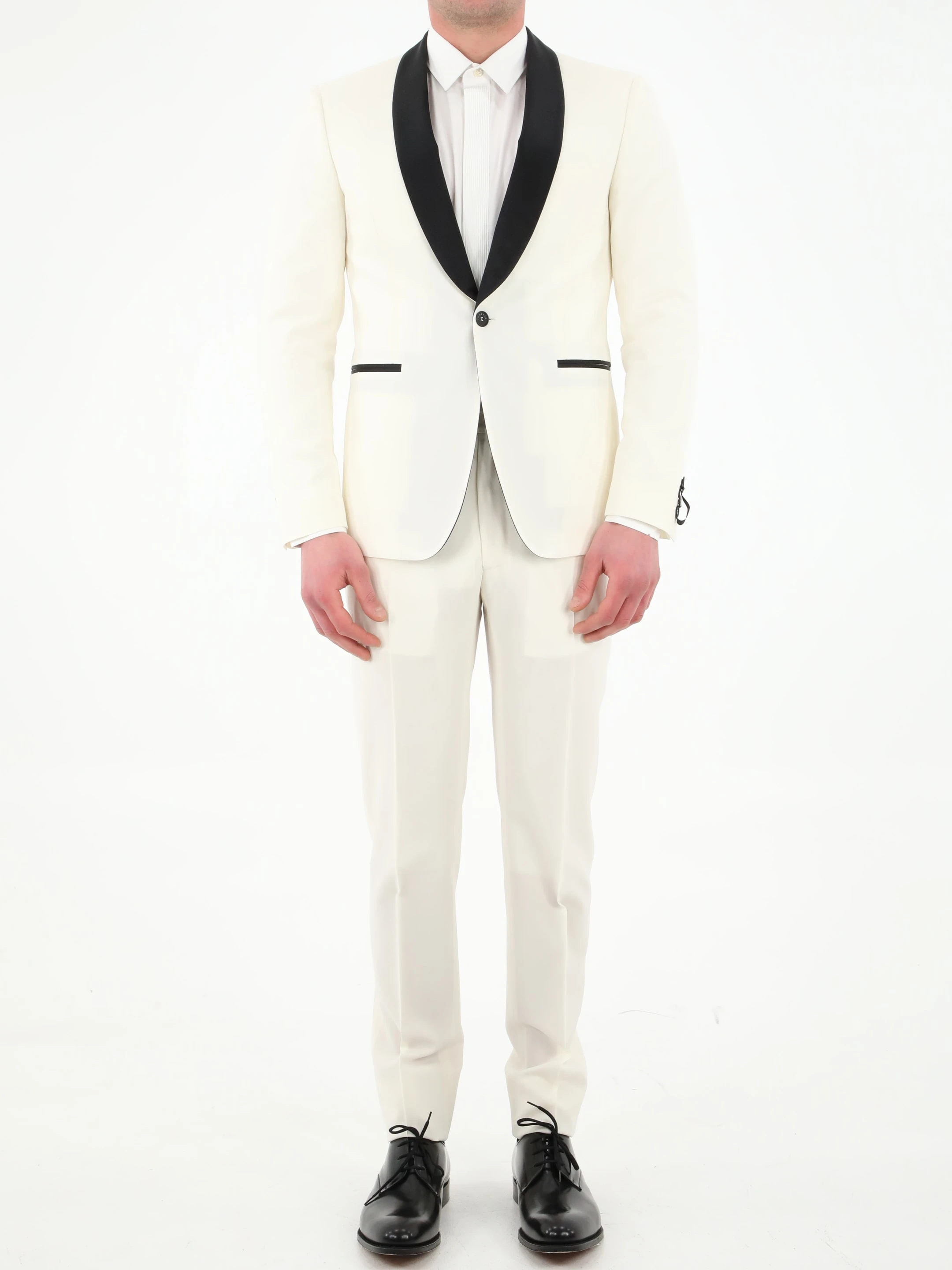 商品【商品预售7天】 TONELLO|TONELLO 男士西服套装 01AI726K3209U001 乳白色,价格¥3826,第1张图片