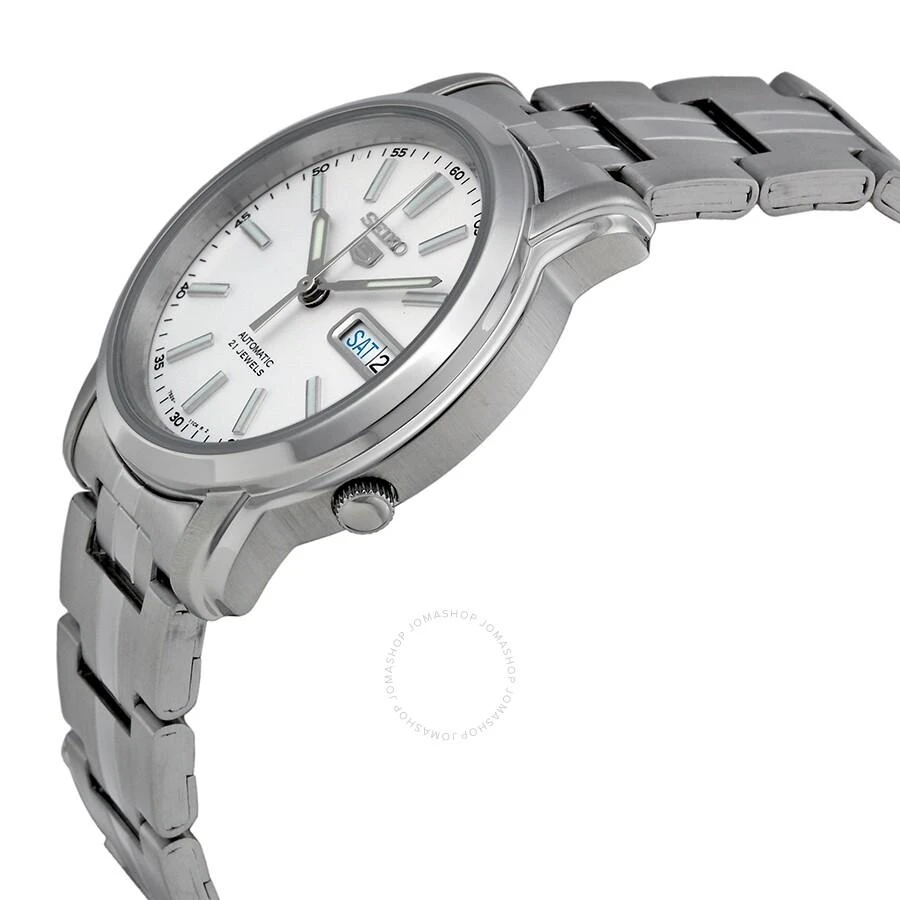 商品Seiko|Automatic White Dial Stainless Steel Men's Watch SNKL75,价格¥768,第2张图片详细描述