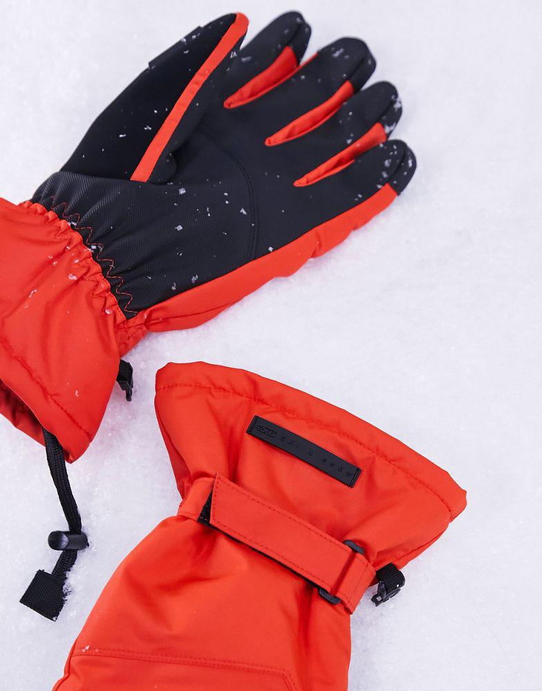 ASOS 4505 ski gloves in orange商品第2张图片规格展示