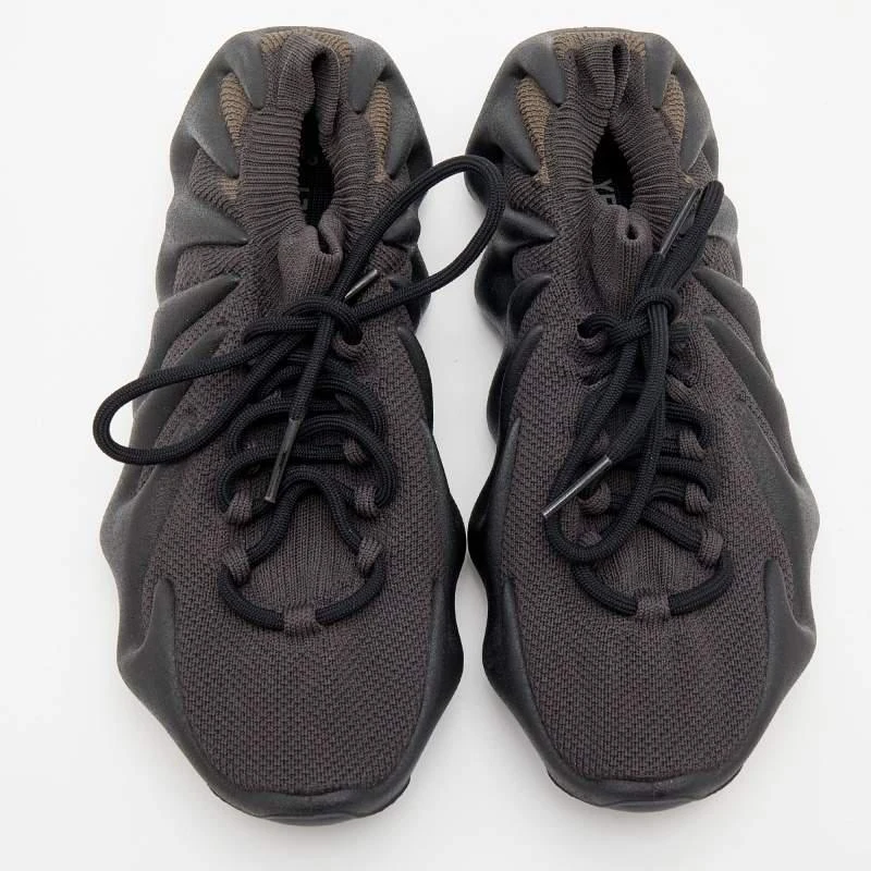 商品[二手商品] YEEZY|Yeezy x Adidas Black Knit Fabric 450 Dark Slate Sneakers Size 42,价格¥998,第3张图片详细描述