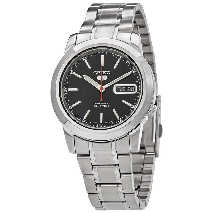 商品Seiko|5 Automatic Black Dial Men's Watch SNKE53K1,价格¥811,第1张图片