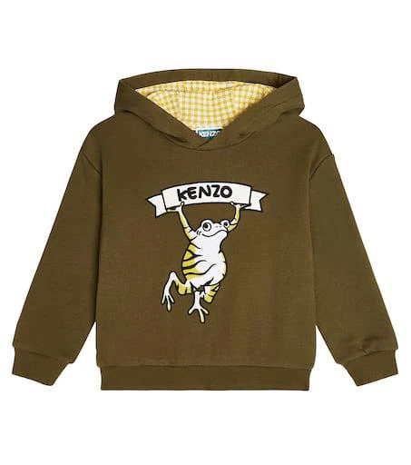 商品Kenzo|Baby cotton-blend fleece hoodie,价格¥882,第1张图片