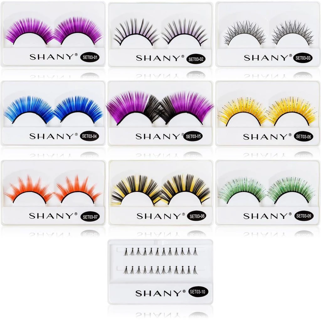 Eyelash extend - set of 10 assorted reusable eyelashes 商品