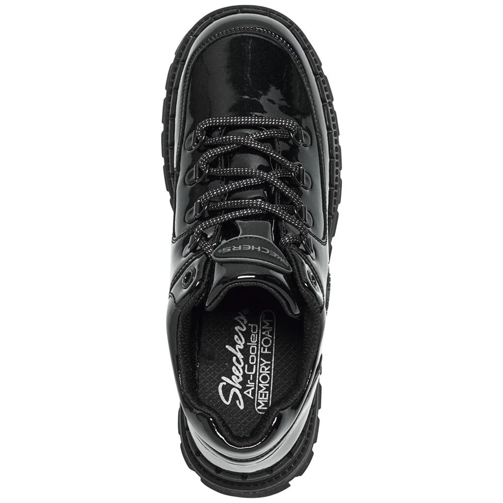 商品SKECHERS|Women's Jammers - Cool Block Fashion Lace-Up Platform Casual Shoes from Finish Line,价格¥490,第5张图片详细描述