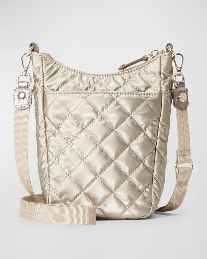 商品MZ Wallace|Crosby Go Metallic Quilted Crossbody Bag,价格¥1587,第5张图片详细描述