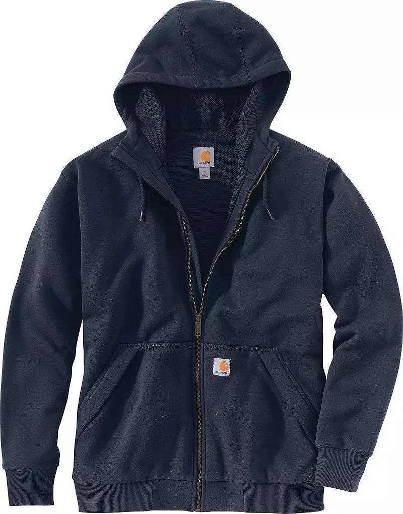 商品Carhartt|Carhartt Men's Rain Defender Loose Fit Midweight Thermal-Lined Full-Zip Hoodie,价格¥484,第1张图片