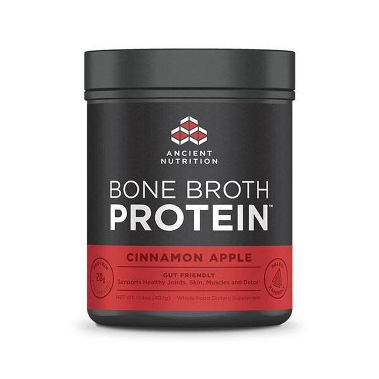 商品Ancient Nutrition|骨汤蛋白粉 - 肉桂&苹果味,价格¥338,第1张图片