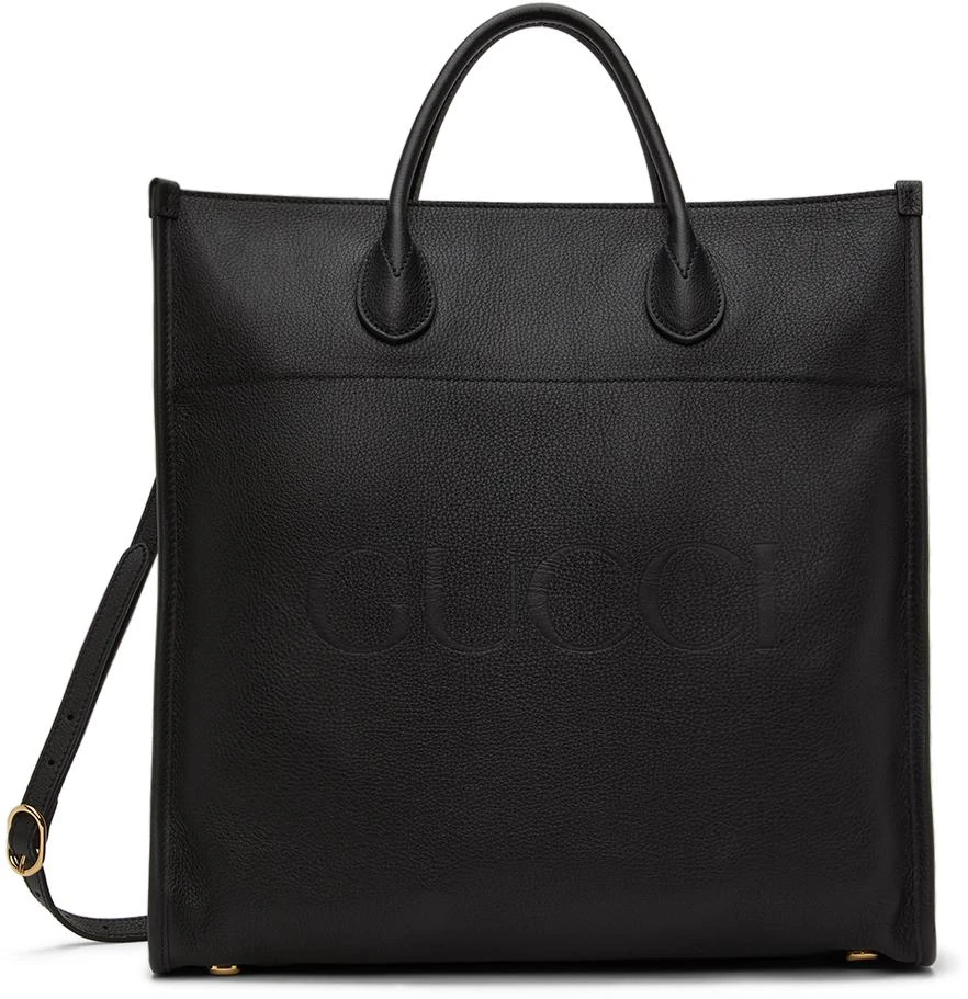 商品Gucci|黑色大号 Cripto 托特包,价格¥34694,第1张图片