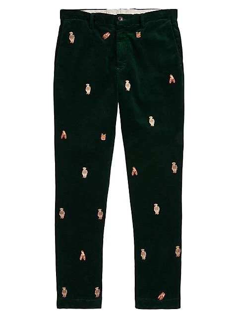 商品Ralph Lauren|Polo Bear Corduroy Pants,价格¥1025,第1张图片