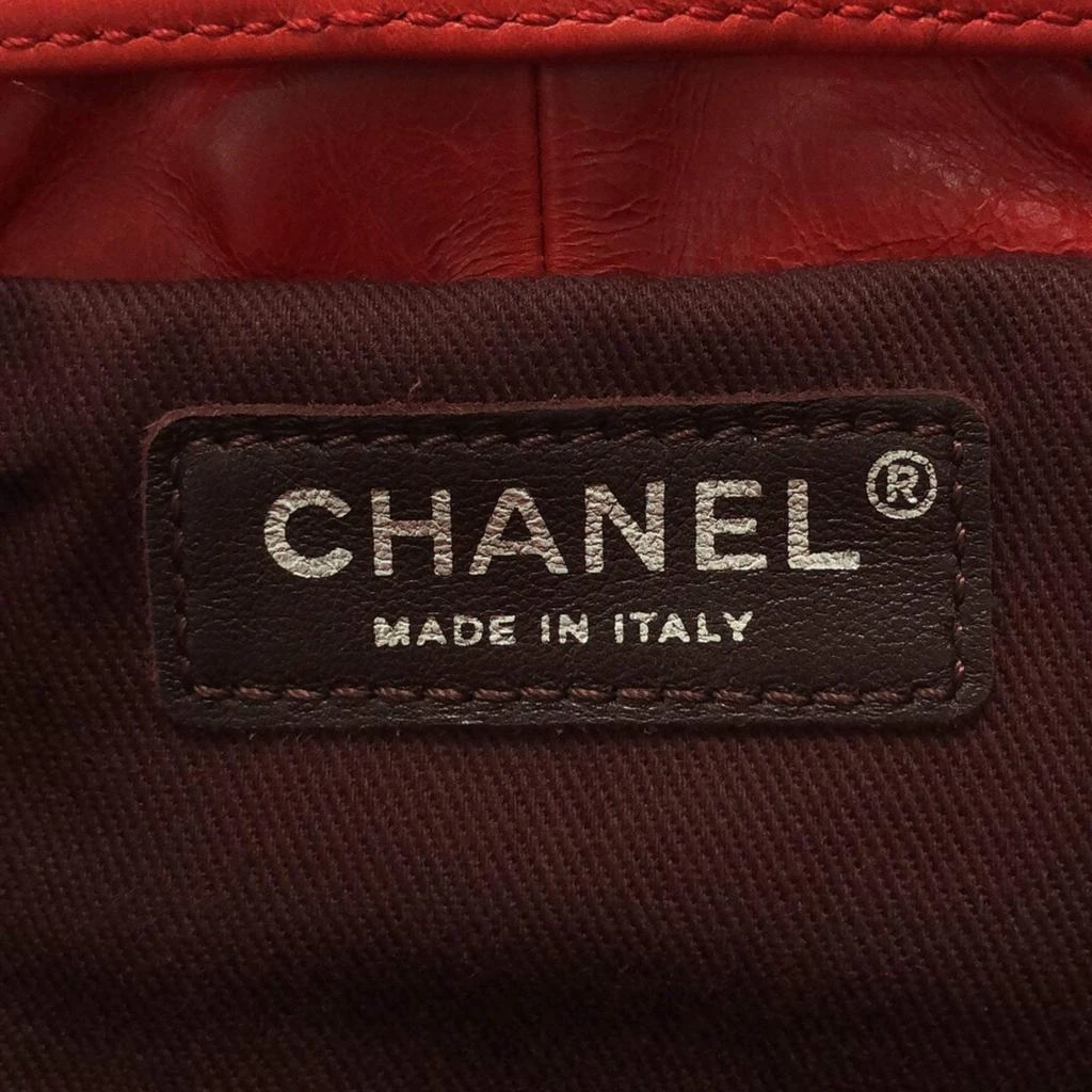 Chanel Red Shearling and Leather Paris-Hamburg Backpack 商品