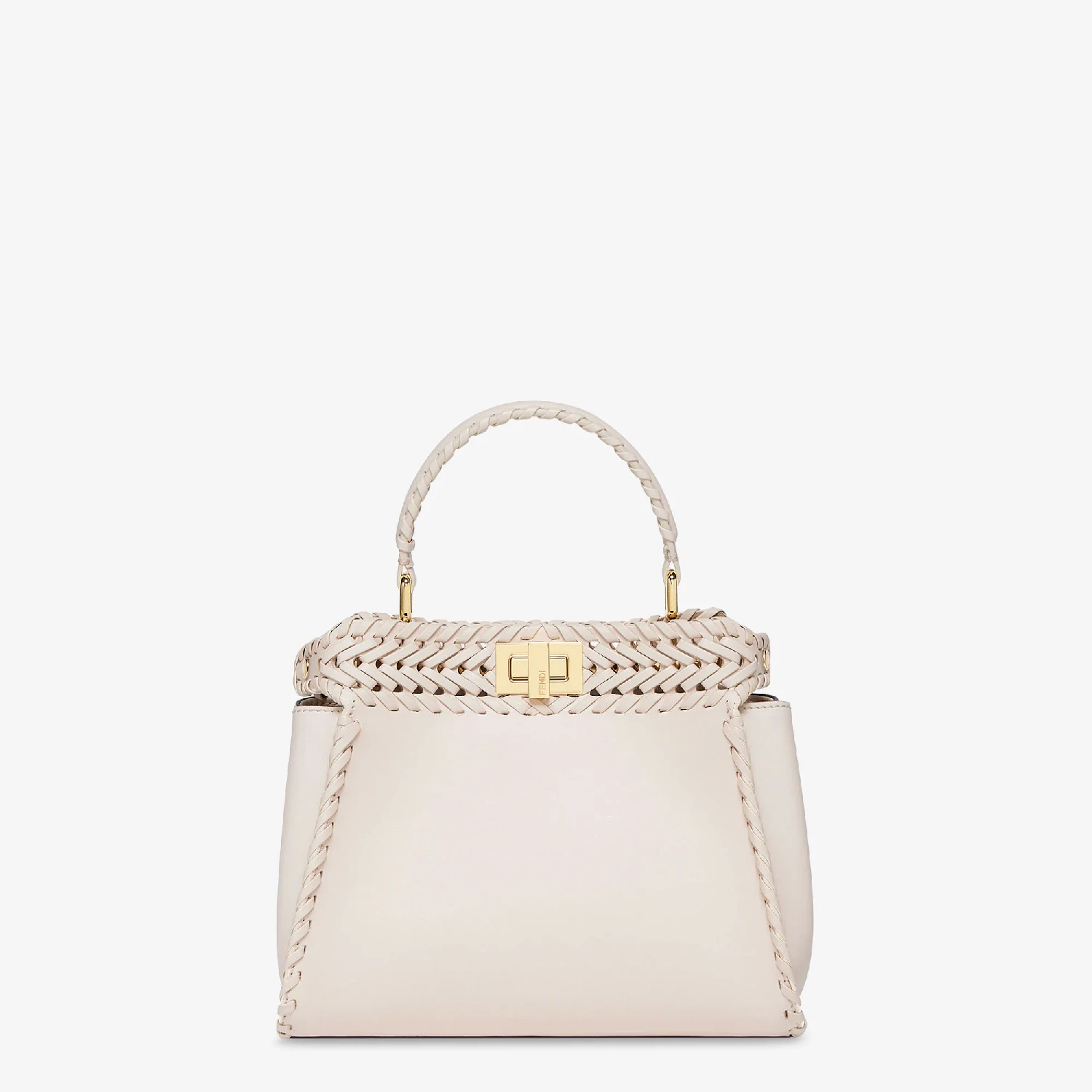 商品Fendi|【预售】 芬迪 25春夏 女士 手提包 Peekaboo Mini 8BN244ANX7F0VWM ,价格¥34170,第1张图片