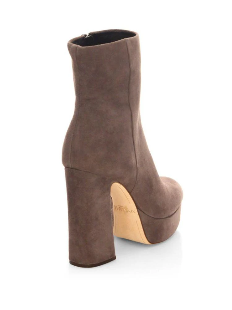 商品Alexandre Birman|Loreta Suede Platform Booties,价格¥2385,第2张图片详细描述