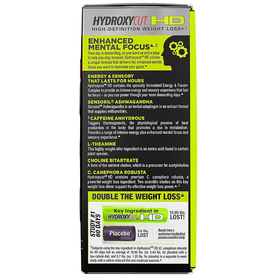 商品Hydroxycut|强效减重胶囊,价格¥279,第4张图片详细描述