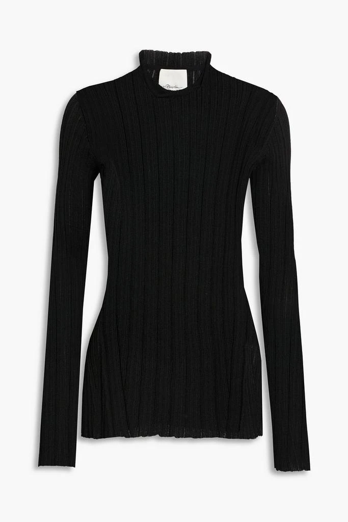 商品3.1 Phillip Lim|Ribbed cotton-blend turtleneck sweater,价格¥1522,第1张图片