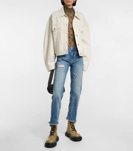 商品AG Jeans|Ex Boyfriend中腰九分牛仔裤,价格¥1563,第2张图片详细描述
