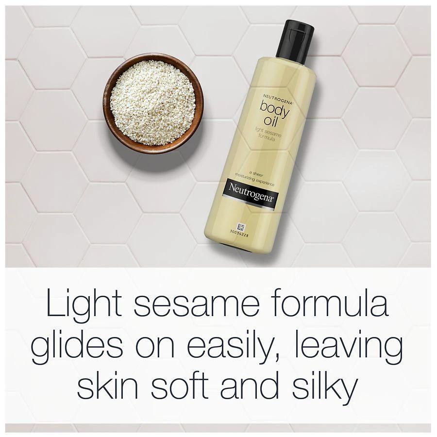 商品Neutrogena|Moisturizing Body Oil, Light Sesame Formula Light Sesame Formula,价格¥111,�第5张图片详细描述