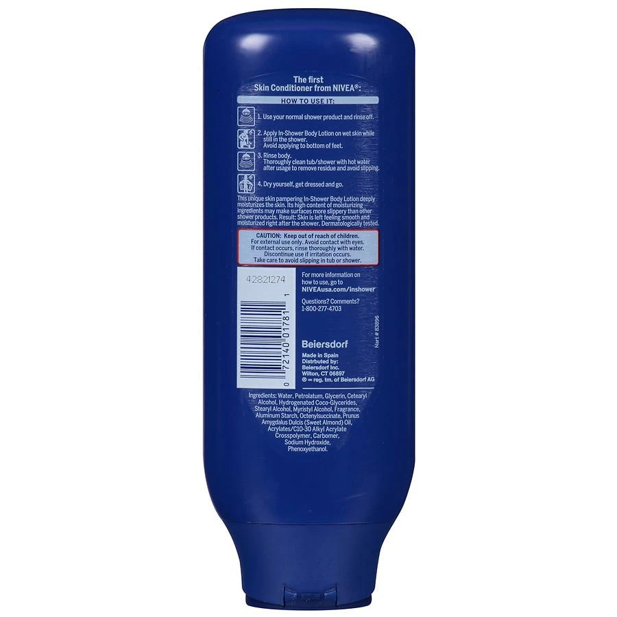 商品Nivea|Nourishing In-Shower Body Lotion,价格¥67,第2张图片详细描述