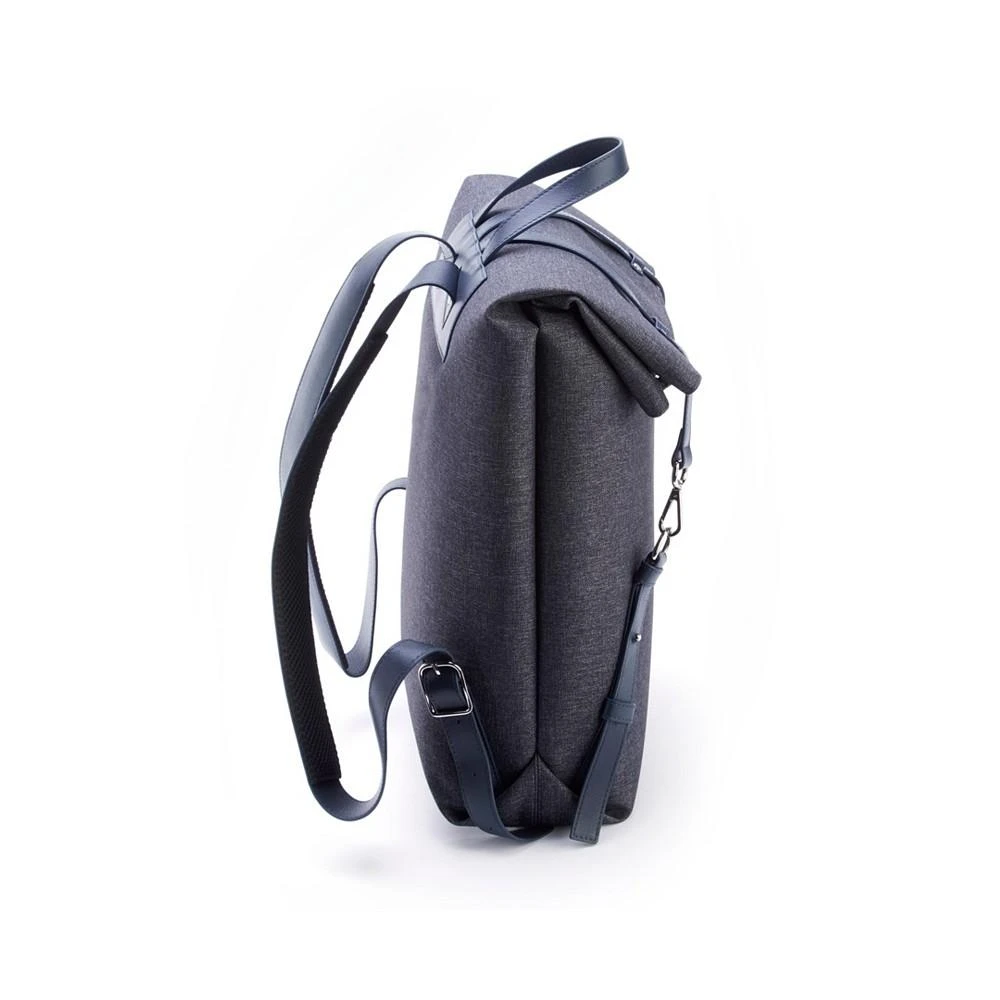 商品ROYCE New York|Leather Flannel Mixed Media Backpack,价格¥3338,第3张图片详细描述