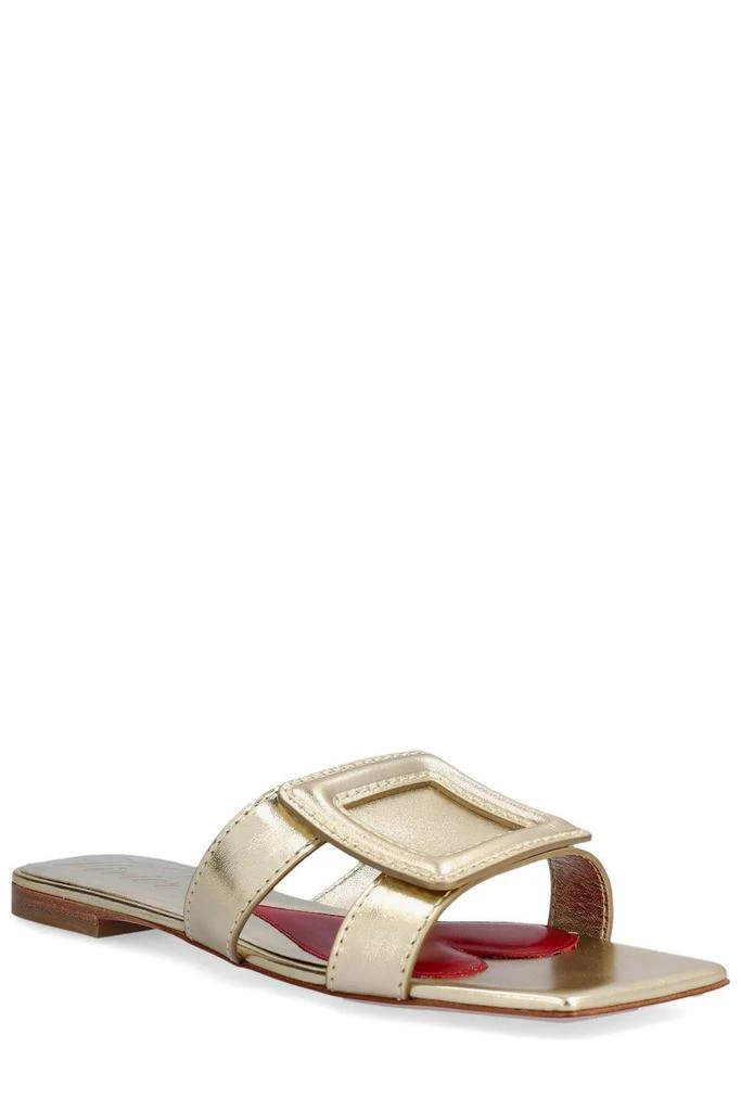 商品Roger Vivier|Roger Vivier Stitching Buckle Mules,价格¥3462-¥3728,第2张图片详细描述