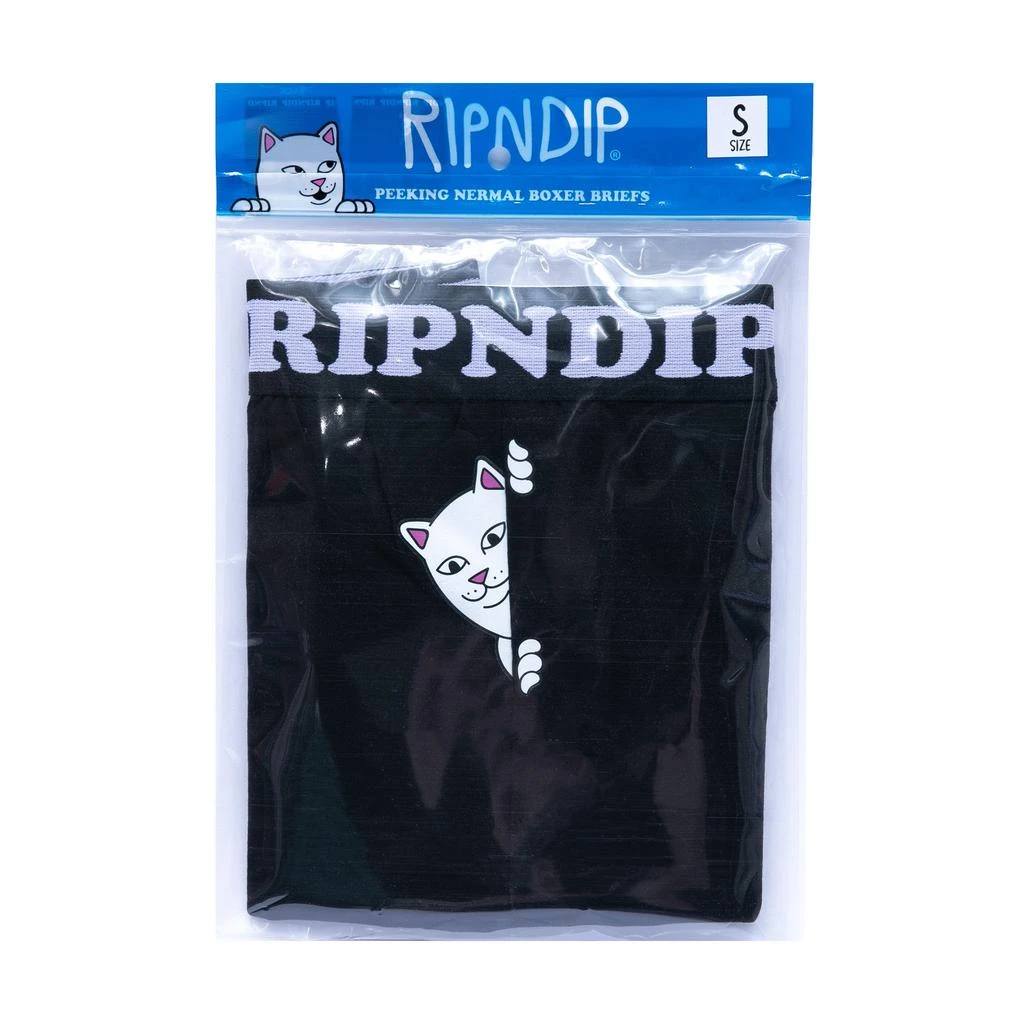 商品RIPNDIP|Peek A Nermal Boxers (Black),价格¥137,第5张图片详细描述