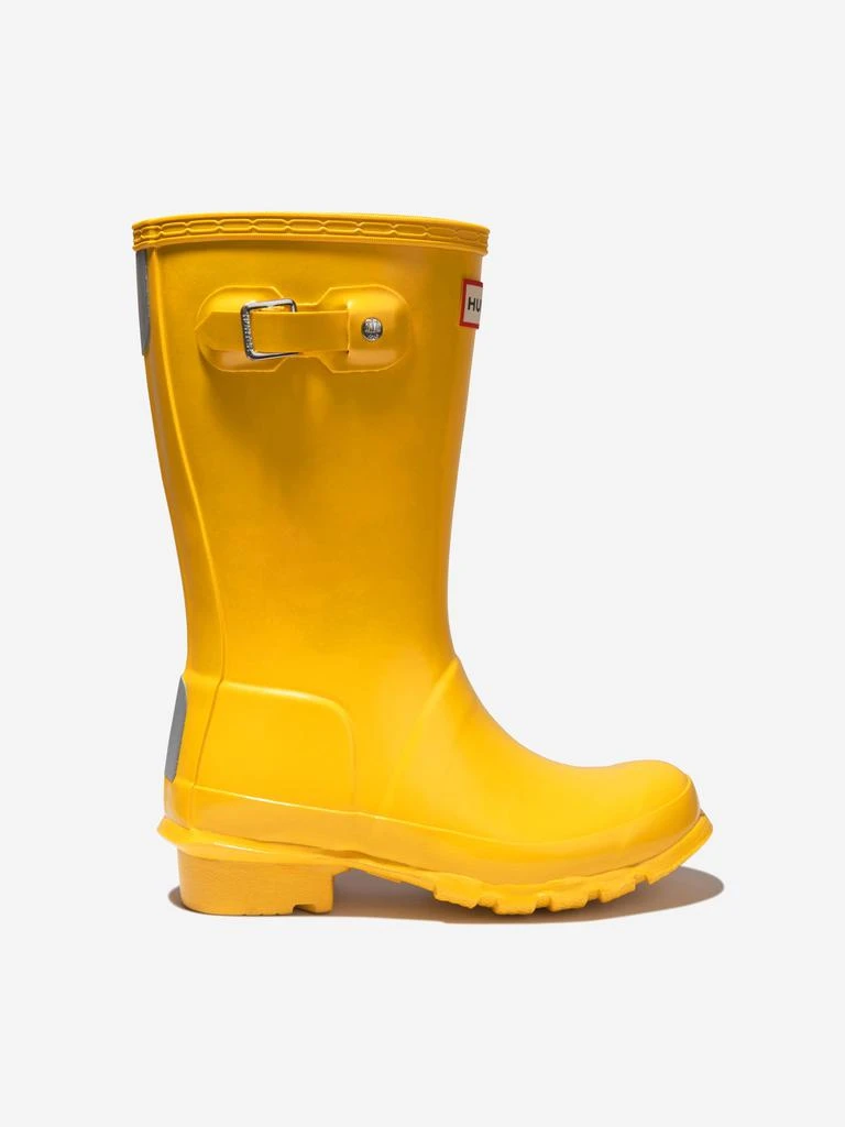 商品Hunter|Hunter Kids Original Gloss Wellington Boots in Yellow,价格¥555,第5张图片详细描述