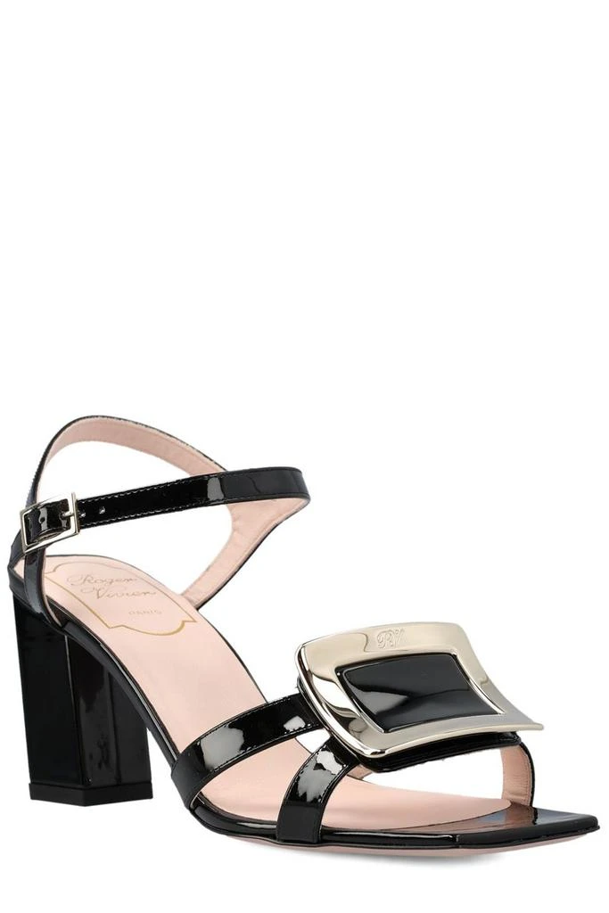 商品Roger Vivier|Roger Vivier Belle Vivier Open Toe Sandals,价格¥4340,第2张图片详细描述