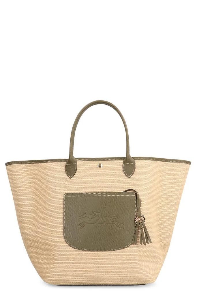 商品Longchamp|Longchamp L Le Pliage Raffia Tote Bag,价格¥3135,第1张图片