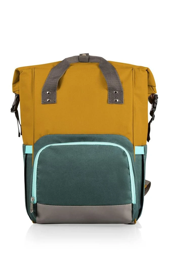 商品Picnic Time|On The Go Roll-Top Cooler Backpack,价格¥410,第1张图片
