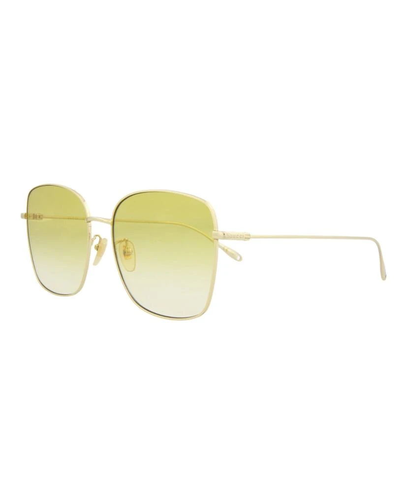商品Gucci|Square-Frame Metal Sunglasses,价格¥1379,第2张图片详细描述