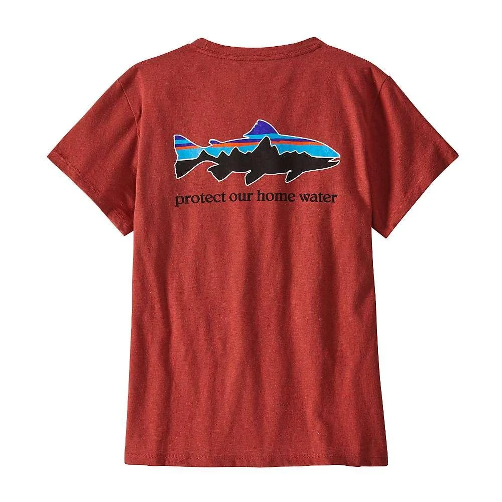 商品Patagonia|Patagonia Women's Home Water Trout Pocket Responsibili Tee,价格¥256,第3张图片详细描述