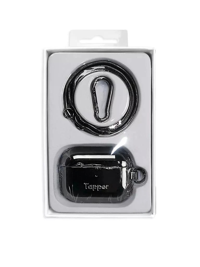 Hematite-Plated Brass Airpods Pro Neck Case 商品