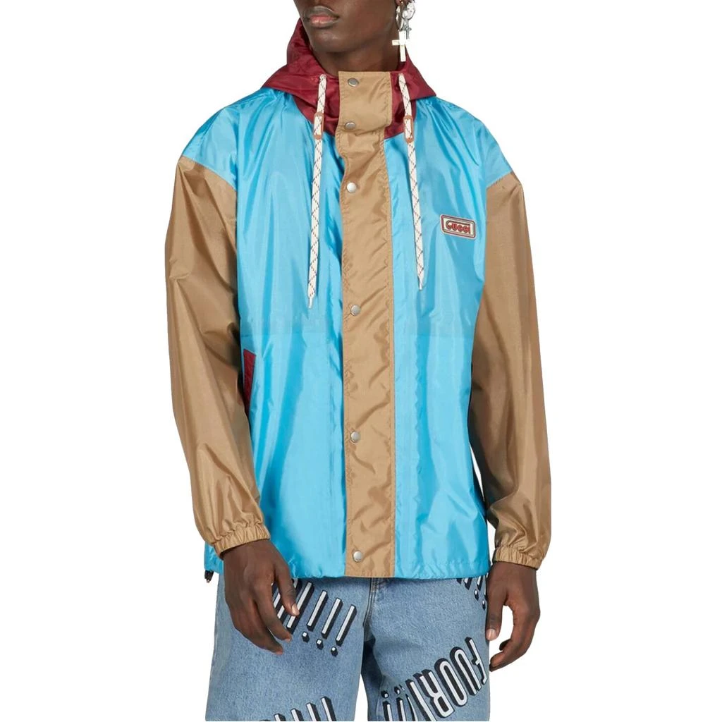 商品Gucci|Gucci Hooded Lightweight Jacket,价格¥14812,第2张图片详细描述