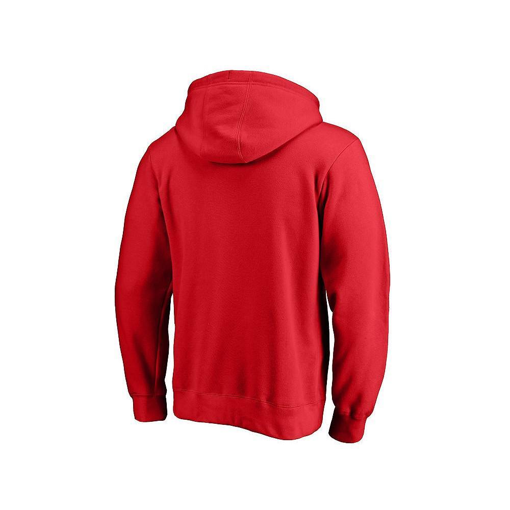 商品Majestic|Portland Trail Blazers Men's Halpert Primary Logo Hoodie,价格¥331,第4张图片详细描述