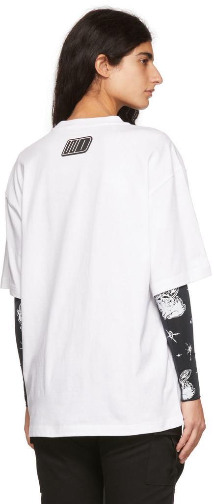 商品We11done|White Cotton T-Shirt,价格¥2196,第5张图片详细描述
