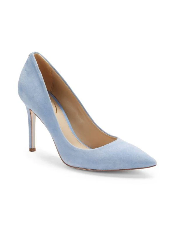 商品Sam Edelman|Hazel Point-Toe Suede Pumps,价格¥474,第2张图片详细描述