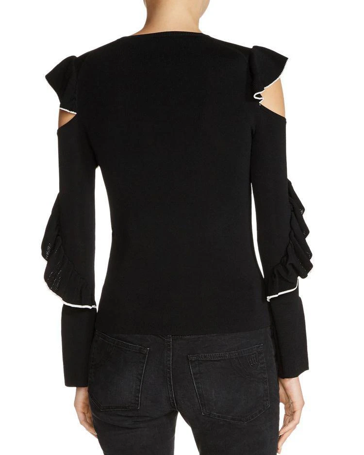商品Maje|Madeline Cold-Shoulder Sweater,价格¥1203,第2张图片详细描述