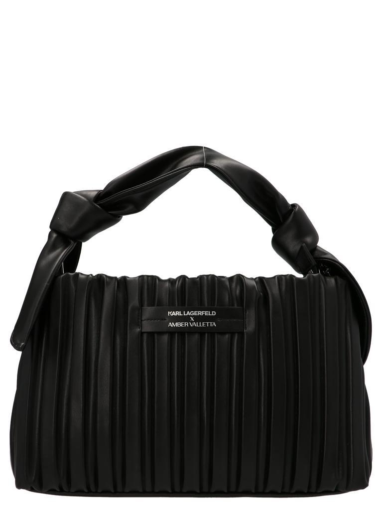 商品Karl Lagerfeld Paris|Karl Lagerfeld X Amber Valletta Shoulder Bag,价格¥1518,第1张图片