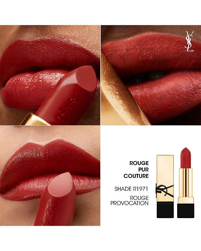 商品Yves Saint Laurent|Yves Saint Laurent Rouge Pur Couture Satin Lipstick,价格¥309,第2张图片详细描述